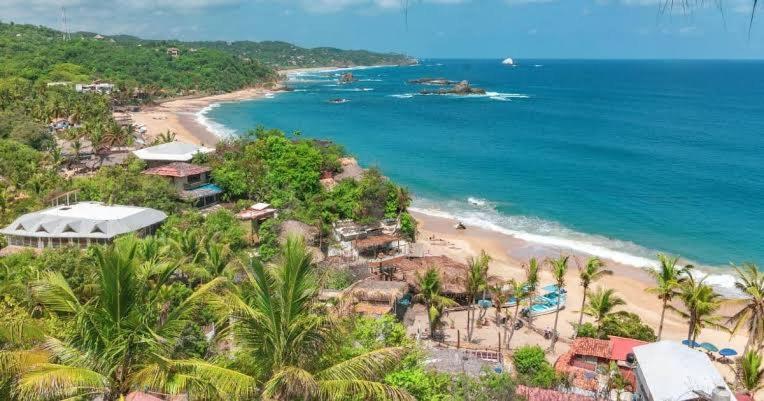 Bajo Las Estrellas Mazunte Exterior foto